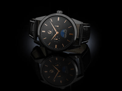 Toro Luna Apollo (Metal & Leather Men's Watch Strap Combo)