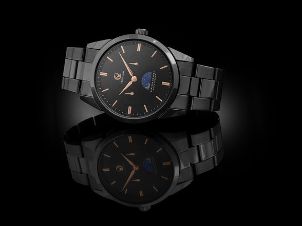 Toro Luna Apollo (Metal & Leather Men's Watch Strap Combo)