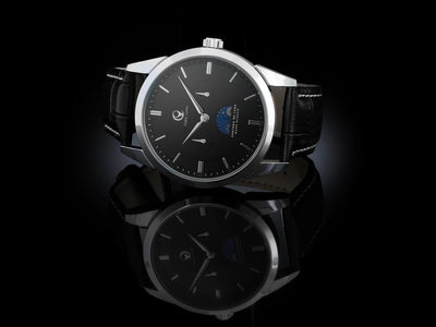 Toro Luna Cronus (Metal & Leather Men's Watch Strap Combo)